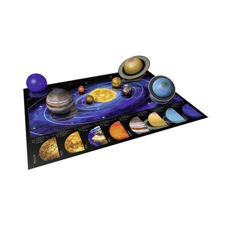 Top 5 solar system puzzles for 2020. Ravensburger Solar System Set 522pc 3D Puzzle