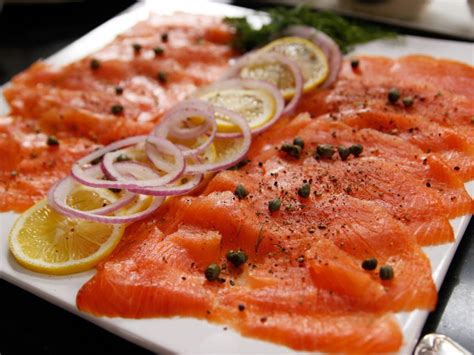 Remove from the heat and season with salt and pepper as needed. Breakfast Smoked Salmon Platter Recipe | Ina Garten | Food ...