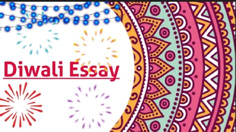 My Favorite Festival Diwali Essaydeepawali Essaydiwali Essay In