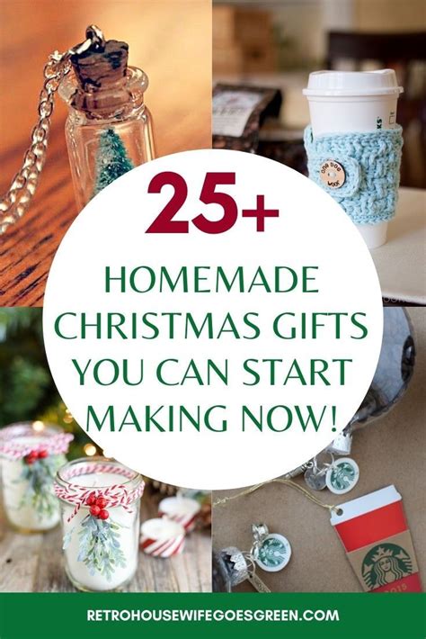 The Words 25 Homemade Christmas Ts You Can Start Making Now Are