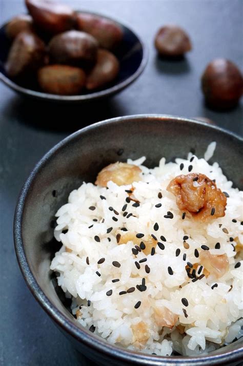 Chestnut Rice Kuri Gohan くり ごはん Otaku Food Thai Recipes Asian