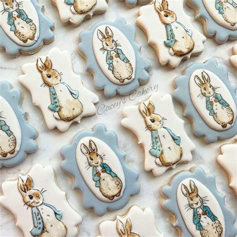 Hand Painted Peter Rabbit Cookies My Customer Loved The Peter Rabbit