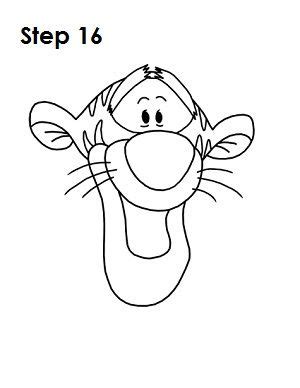 How To Draw Tigger How To Draw Tigger Disney Character Drawings