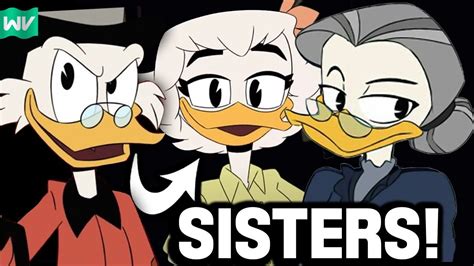 The Sisters Of Scrooge Mcduck Ducktales Explained Youtube