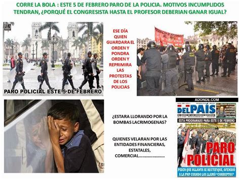 Colectivo Ciudadano Tolerancia Y Democracia T Y D Huelga Policial 5
