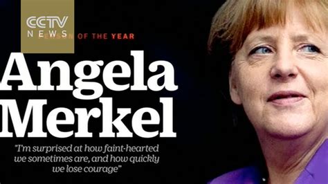 Time Magazine Honors Angela Merkel As 2015 Person Of The Year Youtube