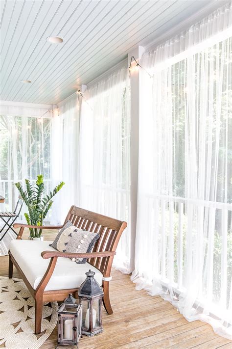 We do this with marketing and advertising partners (who may have their own information they've collected). DIY Outdoor Curtains and Screened Porch for Under $100 - Bless'er House