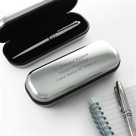 Personalised Pen And Ts Box Engraved By Keepitpersonal