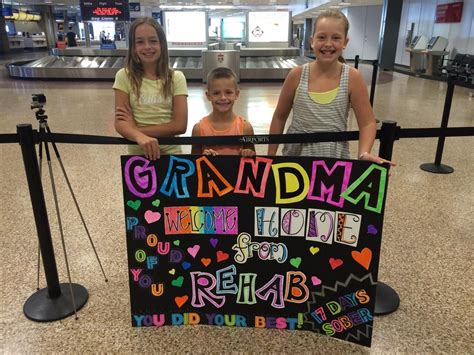 The Proper Way To Welcome Grandma At The Airport For Her Visit