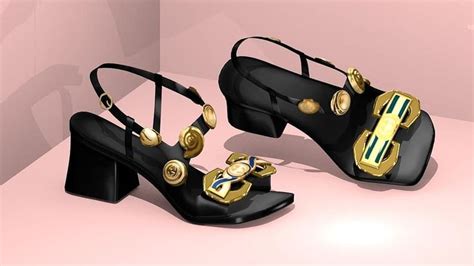 I D Sims On Instagram Gucci Mid Heel Sandals 3d Design For The Sims