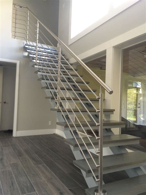 This Floating Straight Stair Is Prime Example Of Our Architectural