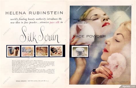 Helena Rubinstein Cosmetics 1949 Jewels Marianne Ostier