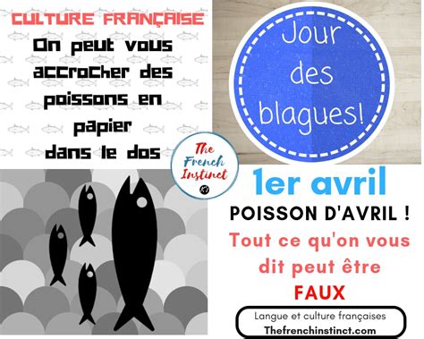 1er avril poisson d avril the french instinct le français avec authenticité