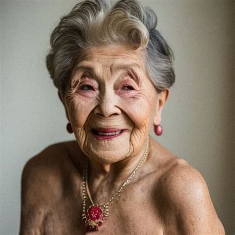 Ai Art Generator My 90 Year Old Granny Without Clothes