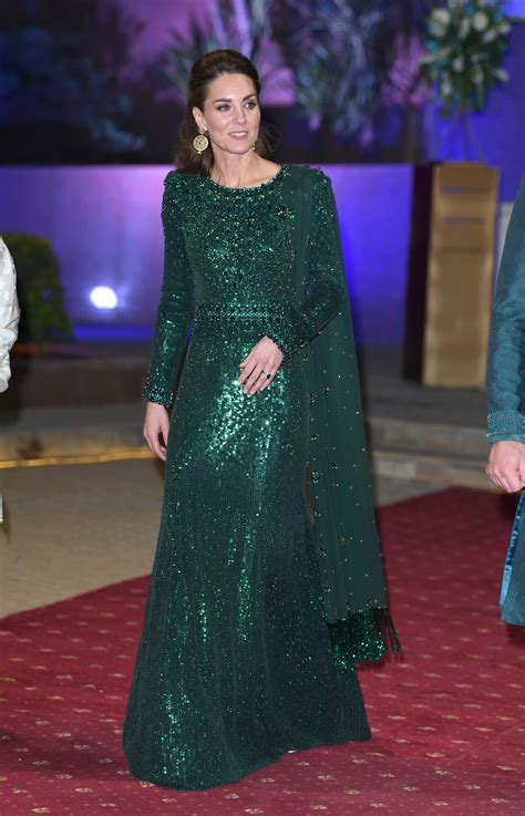 Kate Middleton Just Rewore This Sparkly Green Dress From 2019 Glamour