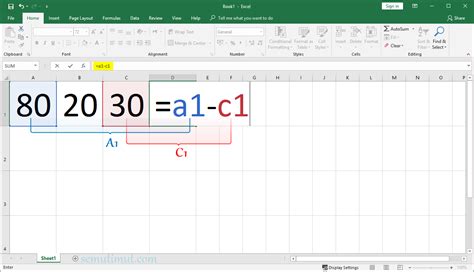 Cari Data Berbeda di Dua Kolom dengan Rumus Excel