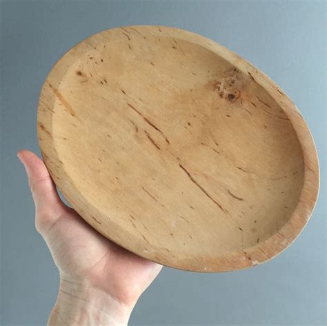 Wooden Plate Set