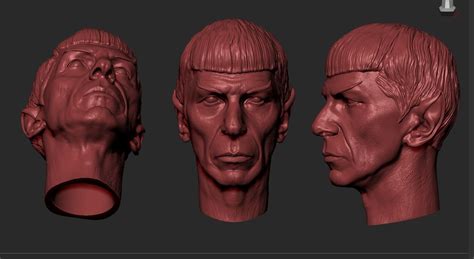 Mr Spock Leonard Nimoy Head 3d Model 3d Printable Cgtrader