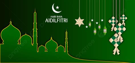 Hari Raya Aidilfitri Premium Background Hari Raya Eid Aidilfitri