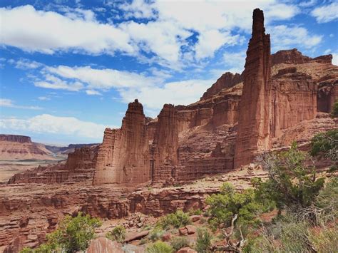 Fisher Towers Moab Utah Near Arches National Park John F Flickr