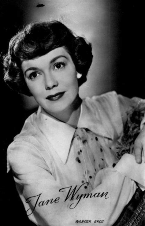 Jane Wyman Jane Wyman American Actress Hollywood Actor