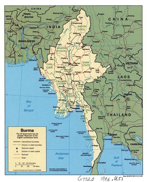 Political Map Of Myanmar Ezilon Maps Porn Sex Picture