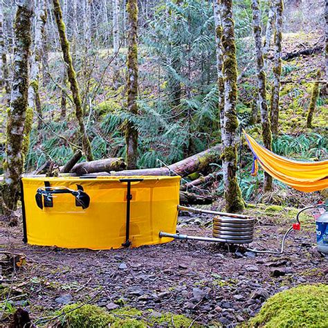 Portable And Collapsible Hot Tub For Camping Nomad Thesuperboo