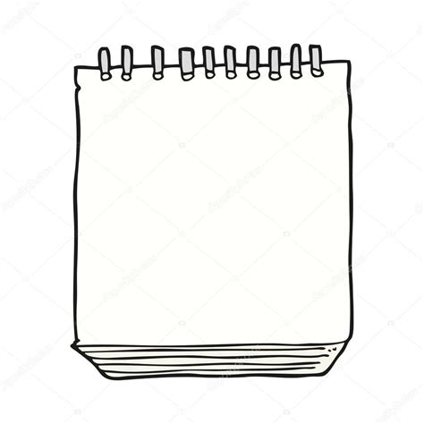 Freehand Drawn Cartoon Notepad — Stock Vector © Lineartestpilot 96244616