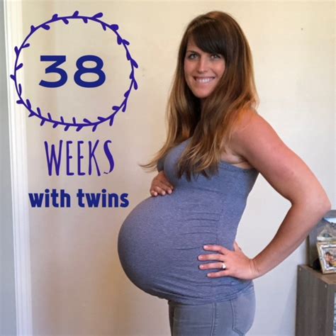 38 Weeks Pregnant With Twins