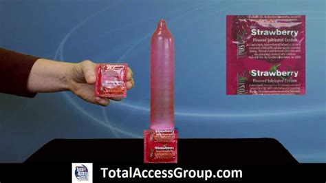 Trustex Strawberry Flavored Lubricated Condoms Review By Total Access