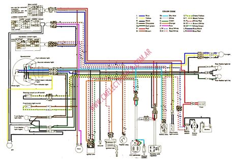 Yamaha xs650 xs 650 simplified color electrical wiring diagram schematic author. Yamaha Wiring Color Code - Wiring Diagram Schemas