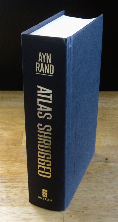 Atlas Shrugged Centennial Edition By Rand Ayn Fine Hardcover 2005