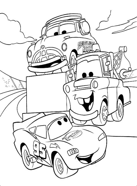Carros Dibujos Animados Para Colorear Imagui