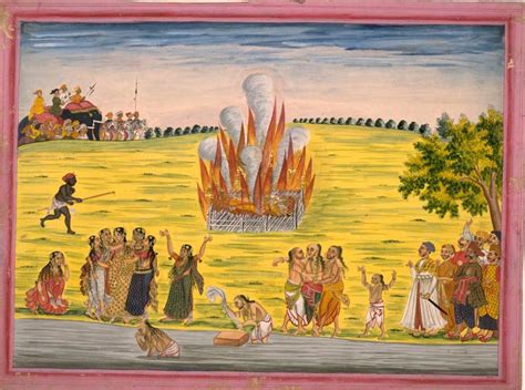 Sati Historical Perspective Of Sati Goddess Vidya