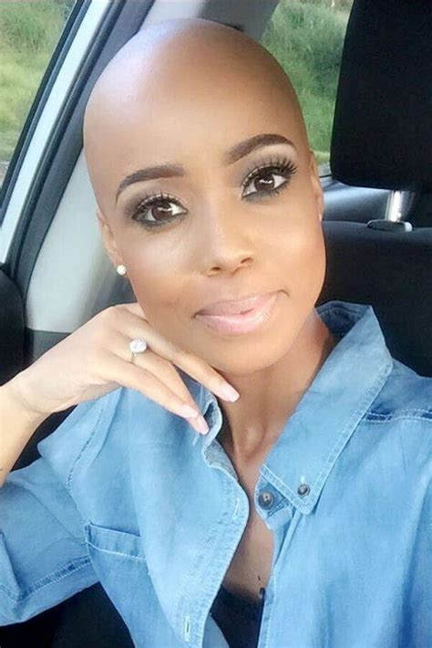 Bald Black Beauties Celeb Singer K Michelle With Shaved Head Bald