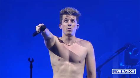 Famousmales Charlie Puth Shirtless In Saint Paul Minnesota