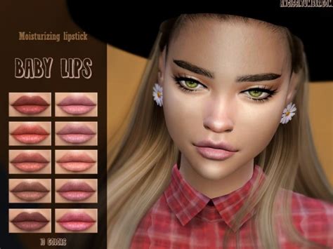 The Sims Resource Moisturizing Lipstick Baby Lips By