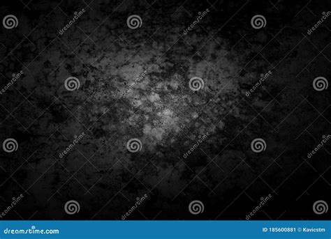 Black Wall Concrete Texture Dark Cement Background Stock Image Image