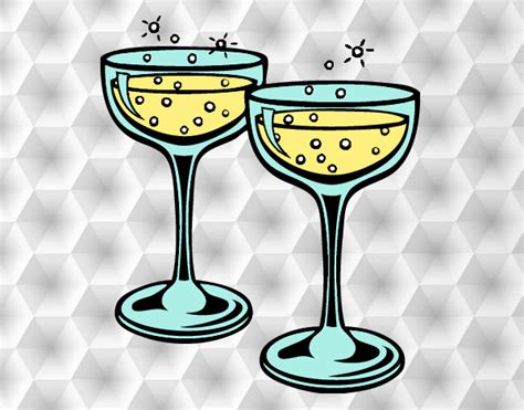 Millions of royalty free png images, 500+ updated daily combined into your creative ideas. Disegno Champagne occhiali colorato da Utente non ...