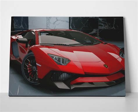 Lamborghini Aventador Poster Canvas Or Banner Etsy In 2021