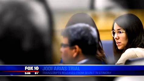 Jodi Arias Secret Testimony Transcripts Released YouTube