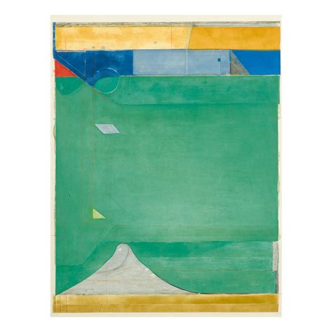 Richard Diebenkorn Green Important Prints And Multiples Evening