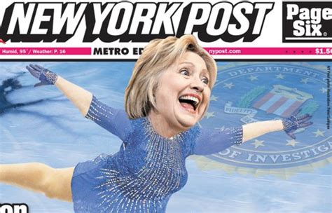 Once Again New York Post Wins The Day For Best Clinton Themed Cover Art