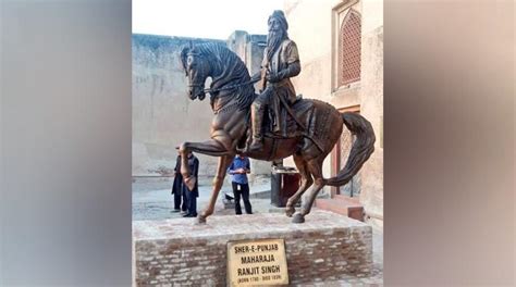 Lahore Man Vandalises Statue Of Raja Ranjit Singh