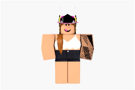 Female Roblox Character Transparent Background Como Jaquear Robux Facil