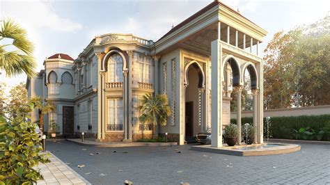 Islamic Design For Private Villa On Behance