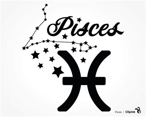 Pisces Svg Astrology Zodiac Sign Svg Png Eps Dxf Pdf Clipink