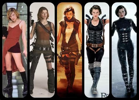 Resident Evil Clothes Milla Jovovich Alice Cosplay De Resident