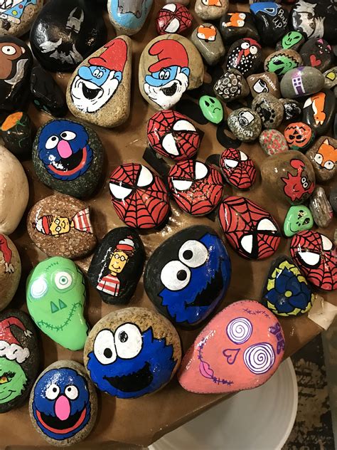 Painted Rocks Painted Rocks Kids Painted Rocks Pebble Painting