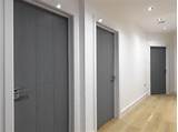 It sticks to pretty much everything, and any paint will stick to it. Gorgeous grey #interiordoors. Stunning painted finish that ...